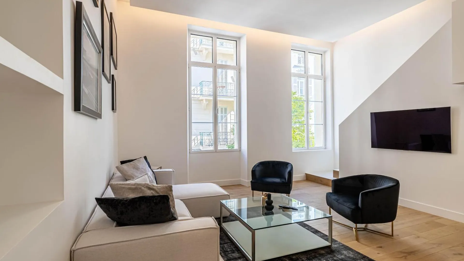 아파트 C1 Suite Hoche 3 Bdr Ac 5Mins Walk Palais Festival & Beach 칸느